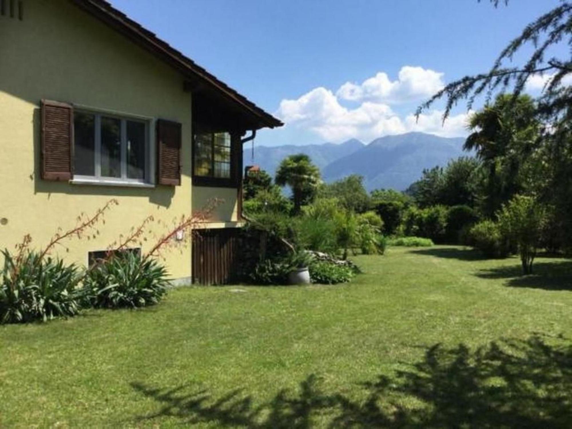 """Casa Elena -Tegna"" Die Ruheoase In Grossem Garten" Extérieur photo